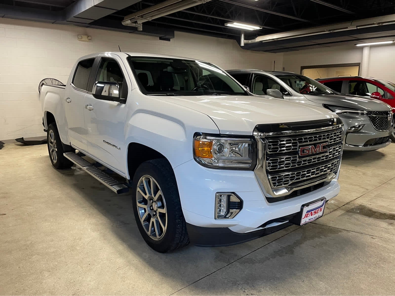 Certified 2021 GMC Canyon Denali with VIN 1GTG6EEN4M1128224 for sale in New Ulm, Minnesota